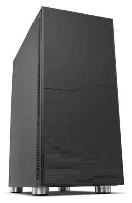 Obrázek produktu pro NOX Hummer Void, Midi Tower, PC, Černá, ATX, Micro ATX, Mini-ITX, ABS (akrylonitril-butadien-styren), SPCC, 15,4 cm