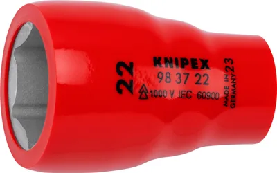 Produktbild von Knipex Steckschlüsseleinsatz 3/8" SW22 - 983722