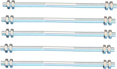 Produktbild von 5 Stück Gewindestange M8 Rechts - Links Gewinde 500 mm + 4 Muttern