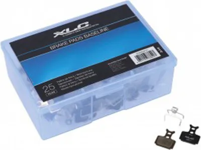 Produktbild von XLC Scheibenbremsbeläge BP-B31 organisch 25 Paar Werkstattbox.