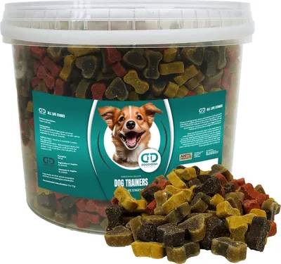 Immagine prodotto di DoggyDish Snack per l'addestramento - Snack per cani - Snack premio - Miscela SuperSoft, secchio da 3,5 kg