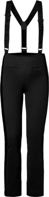 Produktbild von GOLDBERGH High End Damen Softshell Ski Latzhose mit abnehmbaren Trägern black 38