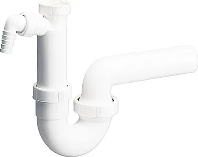 Produktbild von Dallmer 020123 Röhren-Siphon 100/1, 1 1/4" x