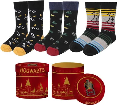 Produktbild von Harry Potter Socken 3er-Pack Hogwarts 38-45