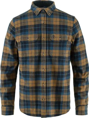 Produktbild von FJÄLLRÄVEN Fjällräven Singi Heavy Flannel Hemd Herren blau 56