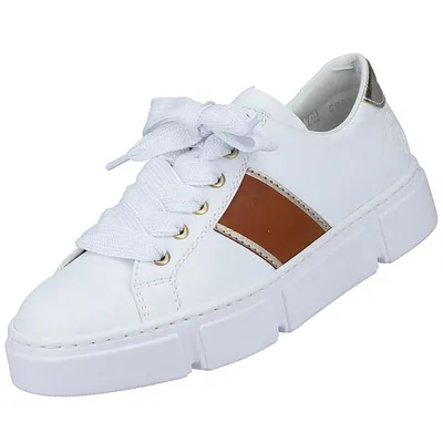 Produktbild von Rieker Low Sneaker Damen Sneaker Kunstleder Weiß Größe: 38