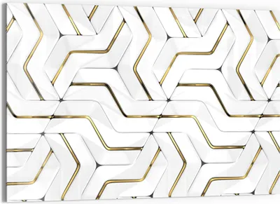 Produktbild von DEQORI Magnettafel Glas 60x40 cm 'Hochglanzmuster' beschreibbar Whiteboard