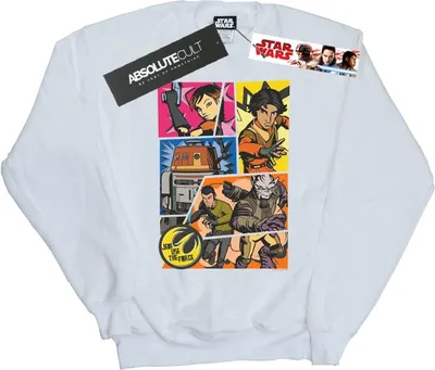 Produktbild von Star Wars - "Rebels" Sweatshirt für Herren BI46779 (S) (Weiß)
