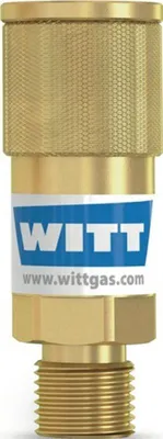 Image de WITT Raccord de flexible SK 100-1,SK 100-2 gaz combustible G 3/8 pouce LH AGS corps - 150064