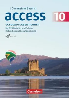 Immagine prodotto di Access 10. Jahrgangsstufe - Bayern - Schulaufgabentrainer mit Audios und Lösungen online