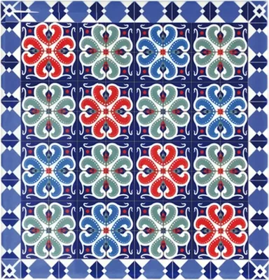 Produktbild von Topfuntersetzer Keramik / Kork 20x20cm  - Carre 1