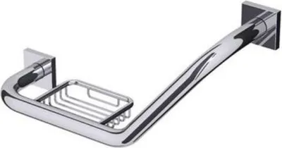 Produktbild von Dietsche Wannengriff Badewannengriff mit Seifenkorb chrom Quaruna 75 x 10 75 x 10, 754410