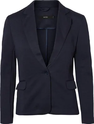 Zdjęcie produktu dla Vero Moda VMJULIA, Damski, Niebieski, Blazer, Dorosły, Fit and Flare coat, Blue,Total Eclipse
