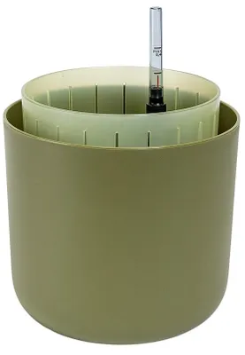 Obrázek produktu pro PLASTIA s.r.o. Květináč samozavlažovací Tolita Air, zelená, průměr 16 cm