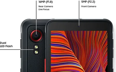 Zdjęcie produktu dla Samsung Galaxy XCover 5 - wytrzymały, 64 GB pamięci, aparat 16 MP, czarny