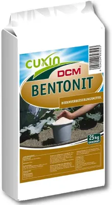 Produktbild von Cuxin DCM Bentonit Tonmineral gekörnt Gesteinsmehl 25 kg.