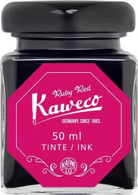 Produktbild von Kaweco Tintenglas 50 ml rubinrot