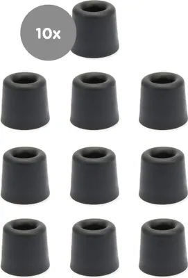 Produktbild von 10x sossai Türstopper NTS7 | CLASSIC | Schwarz