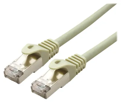 Imagen del producto de Cable de conexión Cat.6A (A) S/FTP (PiMF), con conductor sólido, LSOH, color gris, 50 metros
