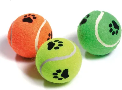Obrázek produktu pro Karlie Tennisbälle mit Squeeker - 3er Set