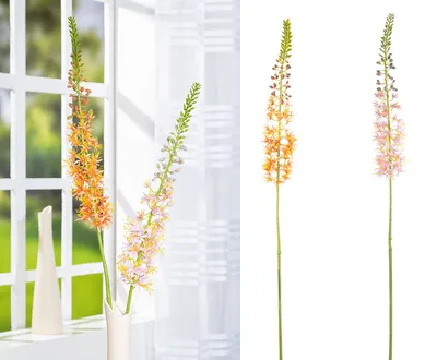 Obrázok produktu pre GILDE Deko Blütenzweig/Steppenkerze rosa/orange VE 6 so