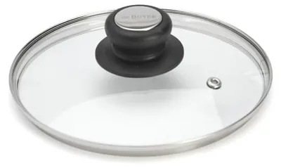 Glasdeckel 18 cm, transparent, spülmaschinengeeignet, mikrowellengeeignet