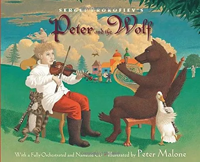 Immagine prodotto di Pietro e il lupo di Sergei Prokofiev [Con CD (Audio)], Prokofiev, Sergei,