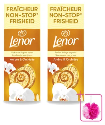 Zdjęcie produktu dla 2 opakowania Lenor Geurperlen (kapsułki zapachowe) Goldene Orchidee - 570 g - zestaw ekonomiczny - 2 sztuki