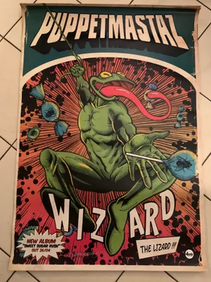 Zdjęcie produktu dla PUPPETMASTAZ - The Lizard!!! - PLAKAT - 70x100 cm