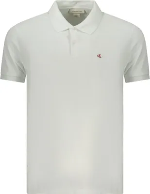 Produktbild von CALVIN KLEIN HERREN KURZARM POLO WEISS : Farbe - Weiß, Größe - XL Größe: XL Farbe: Weiß