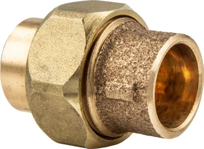 Produktbild von Rotguss-Lötfitting Verschraubung flachdichtend 15 mm - Typ 4330, DVGW