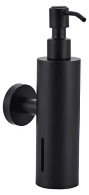 Produktbild von VDN Stainless Seifenpumpe - Seifenspender Wandmontage - Schwarz - Hängend - Edelstahl