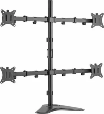 Produktbild von Equip Tischfuß 17"-32"/4TFT 360° Gelenkig        9Kg schwarz lite Retail