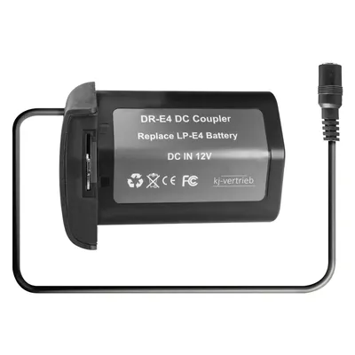 Akkuadapter fuer Canon DR-E4 - ersetzt LP-E4