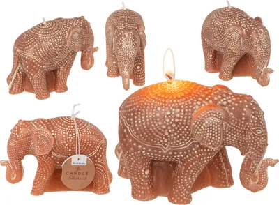 Produktbild von OOTB Kerze Elefant ca. 115 x 45 x 85 cm