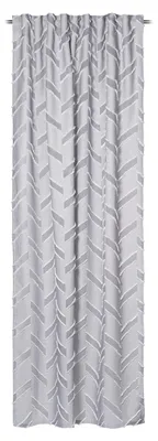 Produktbild von GÖZZE Schlaufenschal CARA silber BH 140x245 cm silber Vorhang