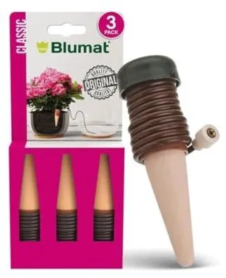 Zdjęcie produktu dla Blumat nawadniający system do roślin gliniany stożek 3 szt
