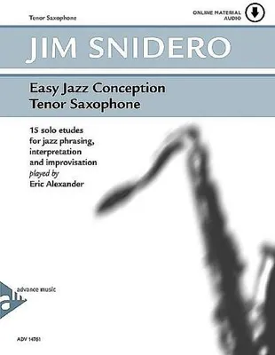 Obrázok produktu pre Easy Jazz Conception pre tenorový a sopránový saxofón, s audio CD