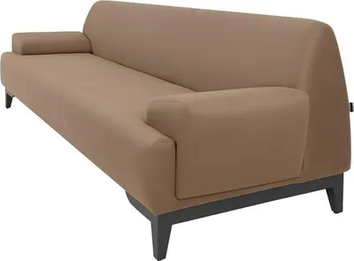 Produktbild von Brauner Zweisitzer Wohnzimmer Polster 2-Sitzer Moderner 2-er Couch Neu