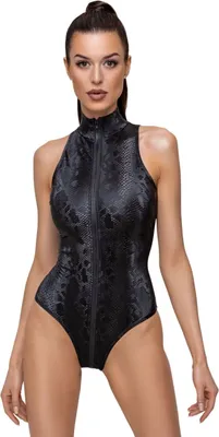 Produktbild von Cottelli PARTY - Schlangenhaut Body, 2-Wege-Zip