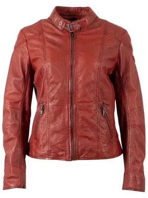 Produktbild von Mauritius Lederjacke Damen Kina LEGV rot Basics 100% Leder 4XL