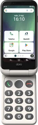 Produktbild von Doro Aurora 21 11,4 cm (4,5") Dual SIM Android 14 4G 4G USB Type-C 4 GB 64 GB 3000 mAh Weiß