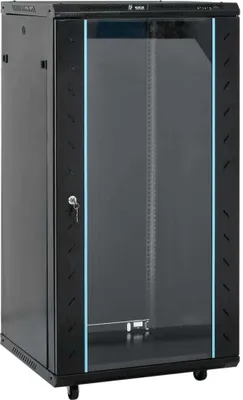 Produktbild von Möbel 22U Netzwerkschrank 19" IP20 Schwarz 60x60x120 cm - Serverschränke 3307633