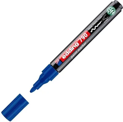 Immagine prodotto di Marcatore a vernice "790 PCR", blu, 2-3 mm, EDDING 4-790PCR003