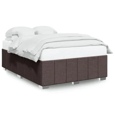 Obrázok produktu pre Posteľ bez matraca tmavohnedá 140x190 cm látka