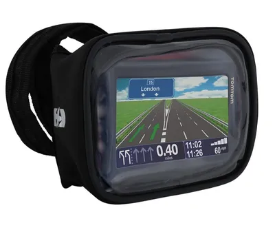 Productafbeelding van OXFORD OX558 Navigatiehouder voor motorfiets, fiets of telefoon, geschikt voor bevestiging aan het stuur