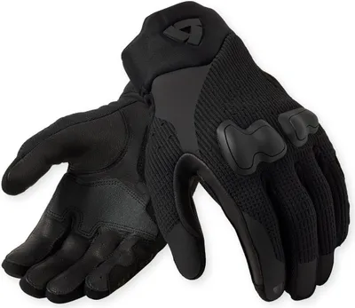 Image de Revit Kinetic 2 gants de moto, noir, S