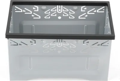 Image de 2-Din Center Control DVD Player Frame Navigation Bezel Fascia Trim Kit Universal Accessory