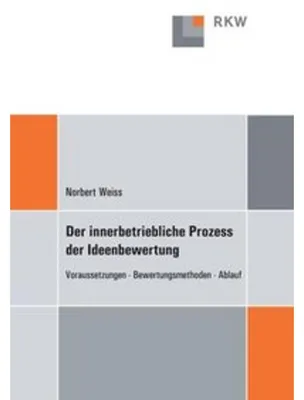 Obrázok produktu pre Der innerbetriebliche Prozess der Ideenbewertung.
