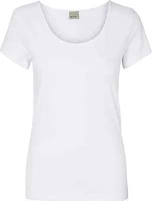 Produktbild von Vero Moda 5713020211527, T-Shirt, Erwachsener, Weiblich, Weiß, S, Kurzärmel